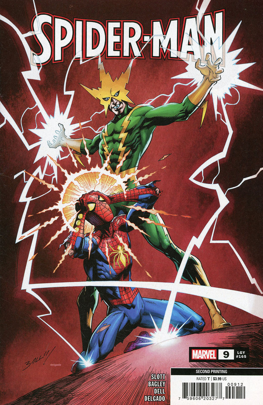 Spider-Man Vol 4 #9 Cover C 2nd Ptg Mark Bagley Variant Cover