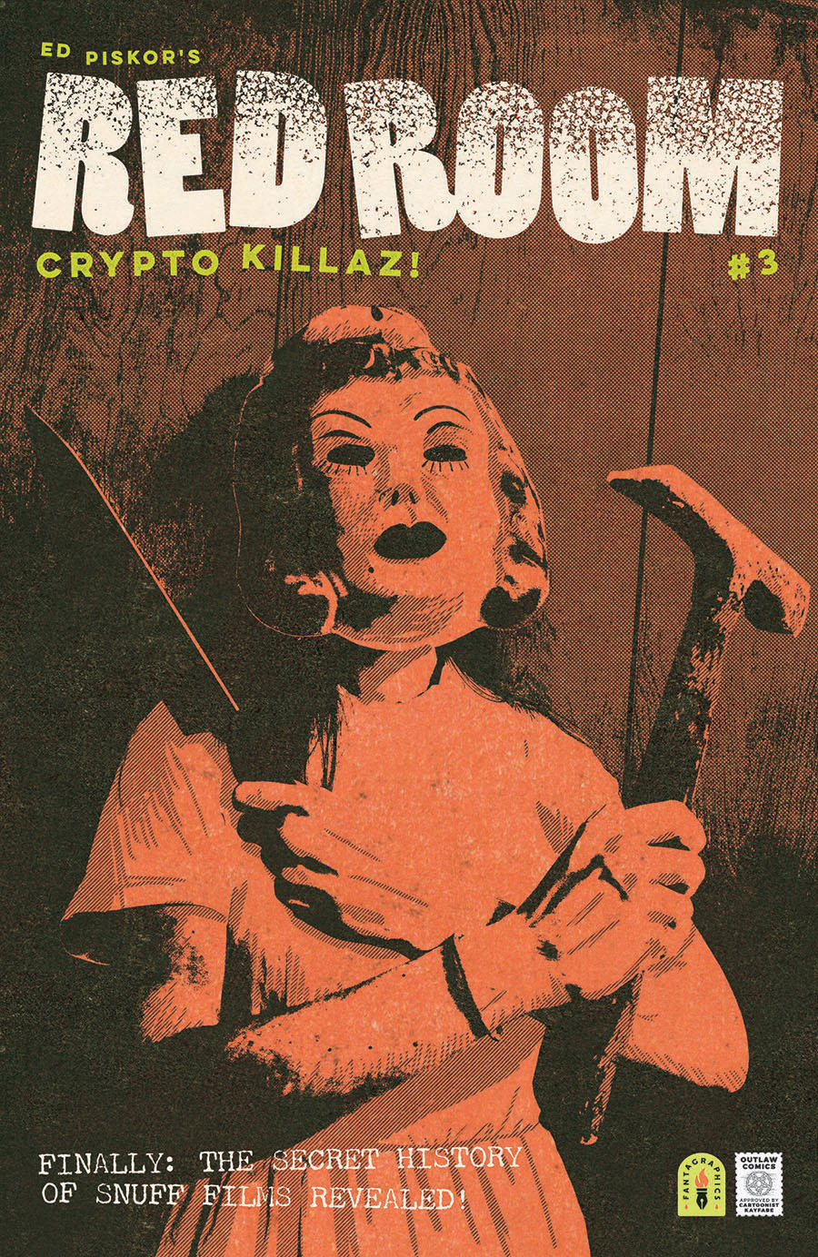 Red Room Crypto Killaz #3 Cover B Incentive Ed Piskor Variant Cover