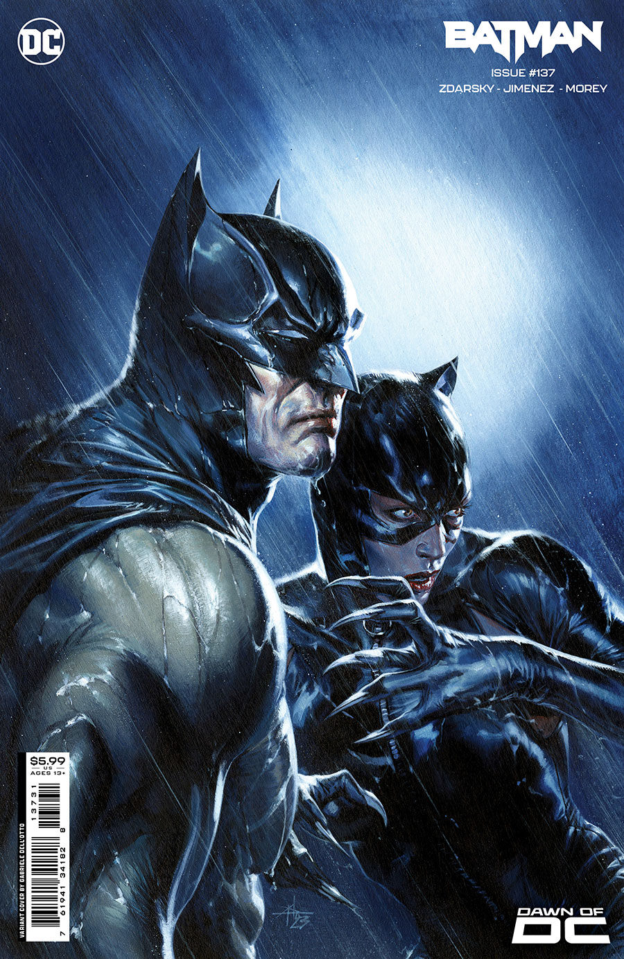 Batman Vol 3 #137 Cover C Variant Gabriele Dell Otto Card Stock Cover (The Gotham War Part 2)