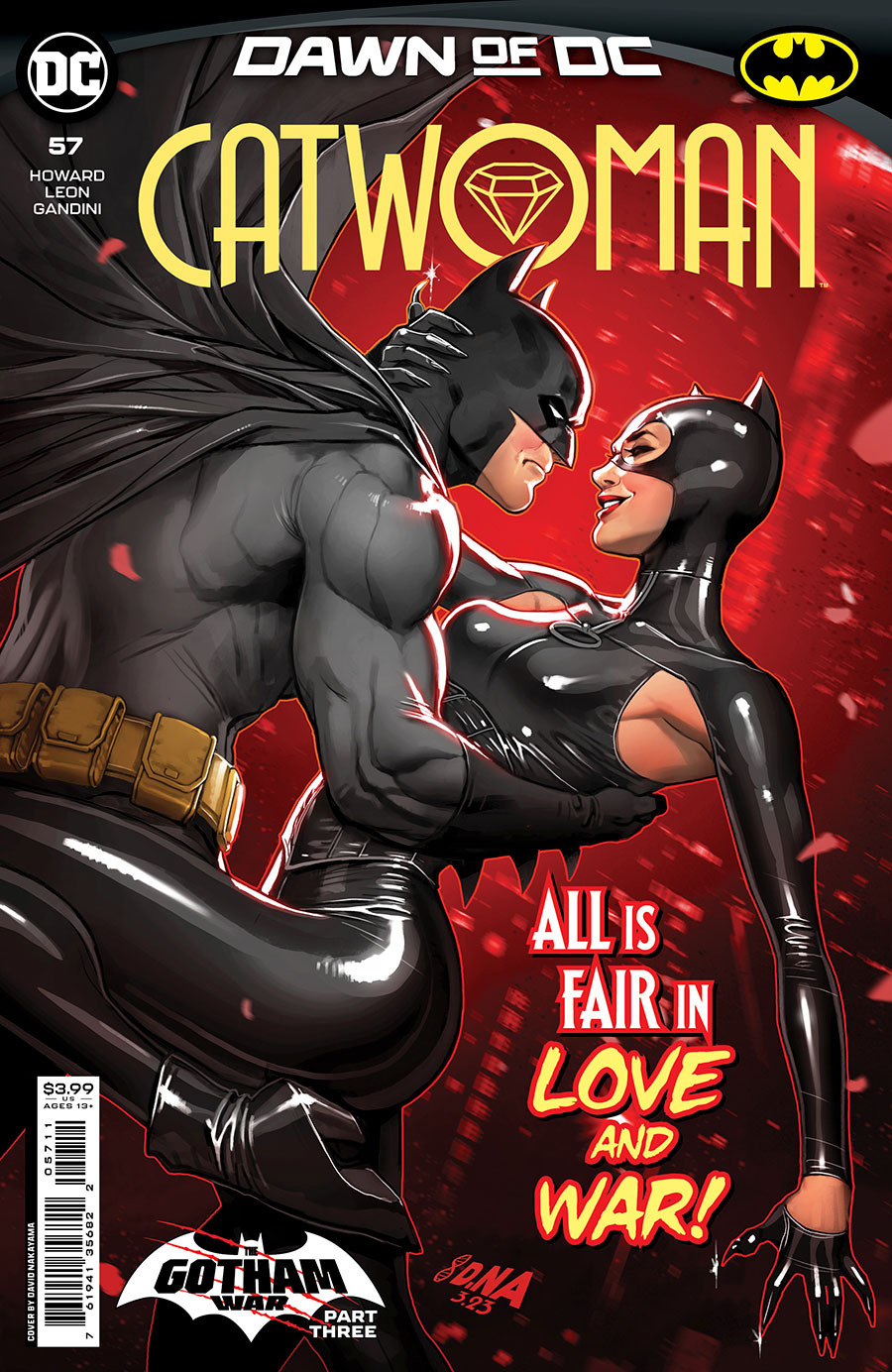Catwoman Vol 5 #57 Cover A Regular David Nakayama Cover (The Gotham War Part 3)