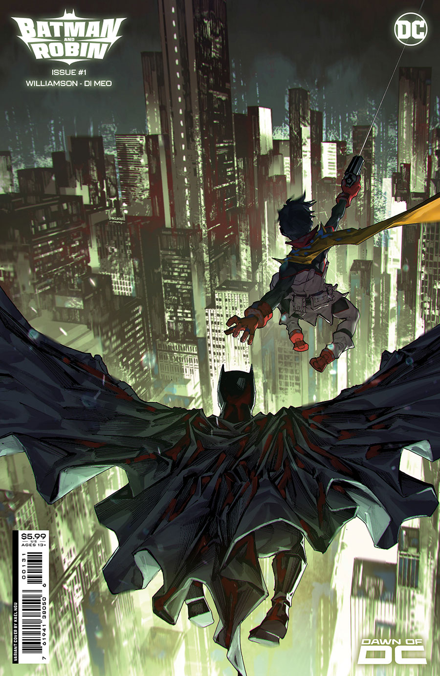 Batman And Robin Vol 3 #1 Cover C Variant Kael Ngu Card Stock Cover