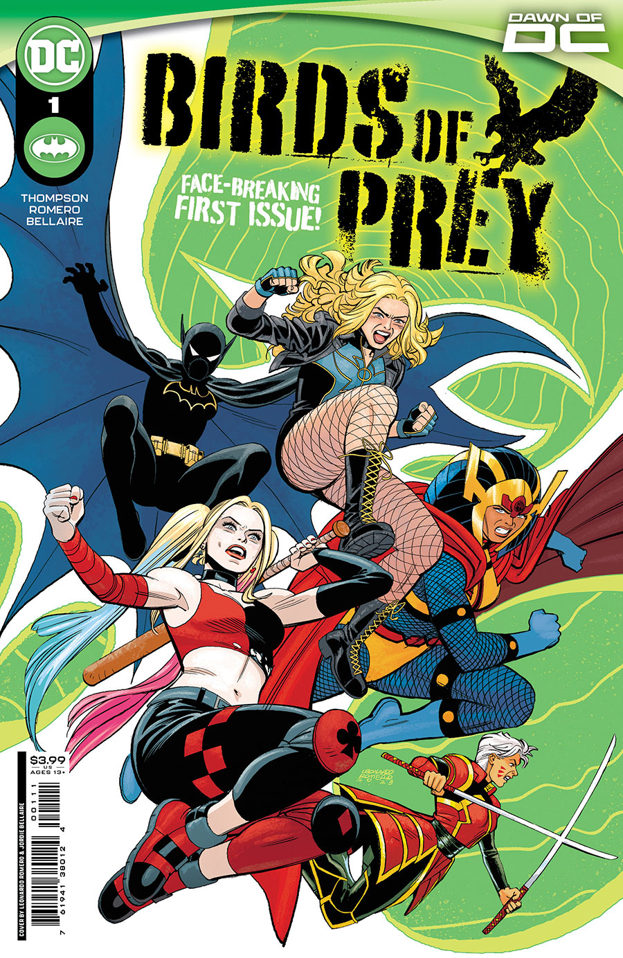 Birds Of Prey Vol 5 #1 Cover A Regular Leonardo Romero Cover