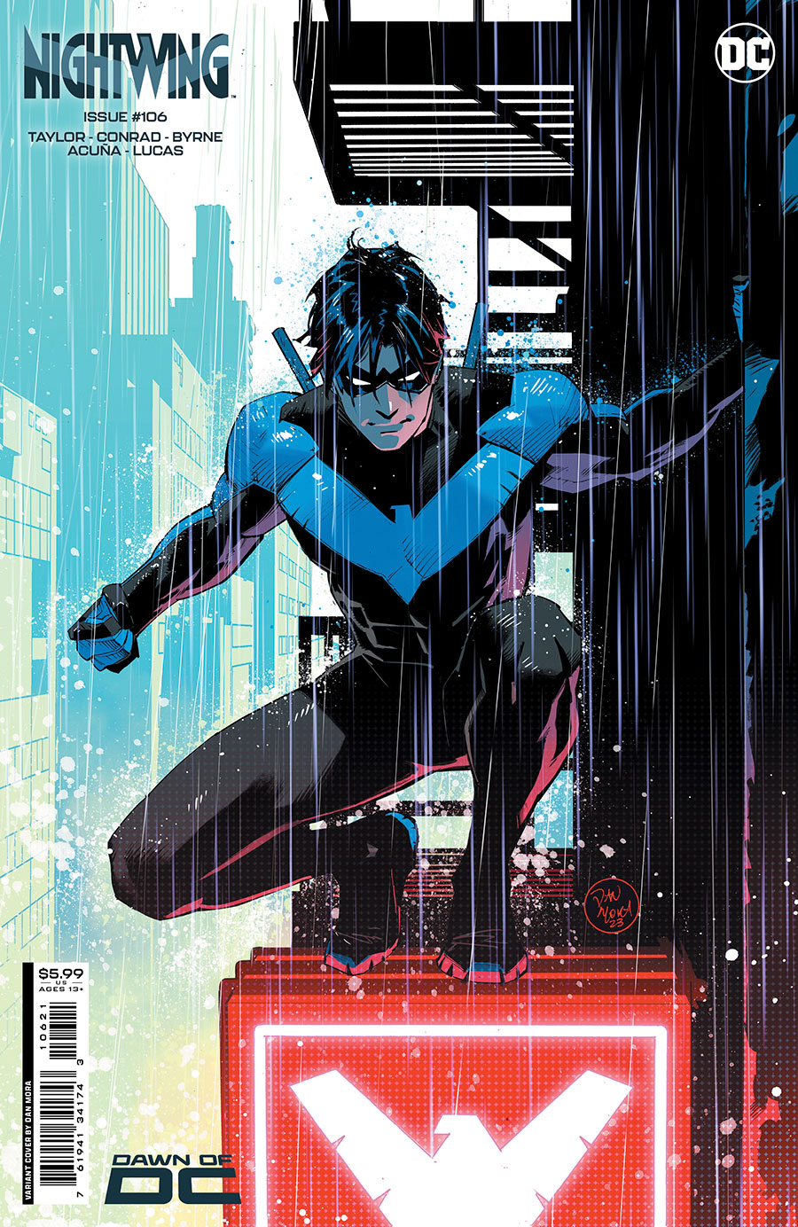 Nightwing Vol 4 #106 Cover B Variant Dan Mora Card Stock Cover