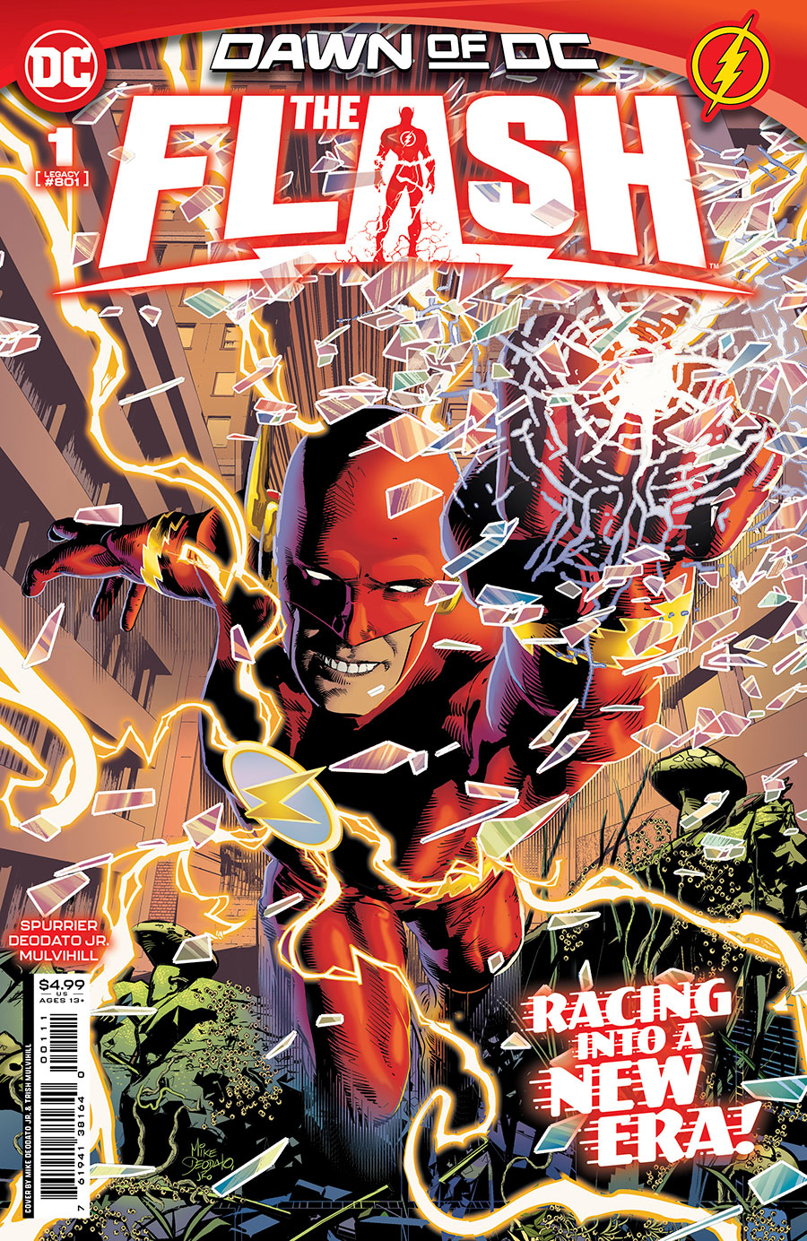 Flash Vol 6 #1 Cover A Regular Mike Deodato Jr & Trish Mulvihill Cover