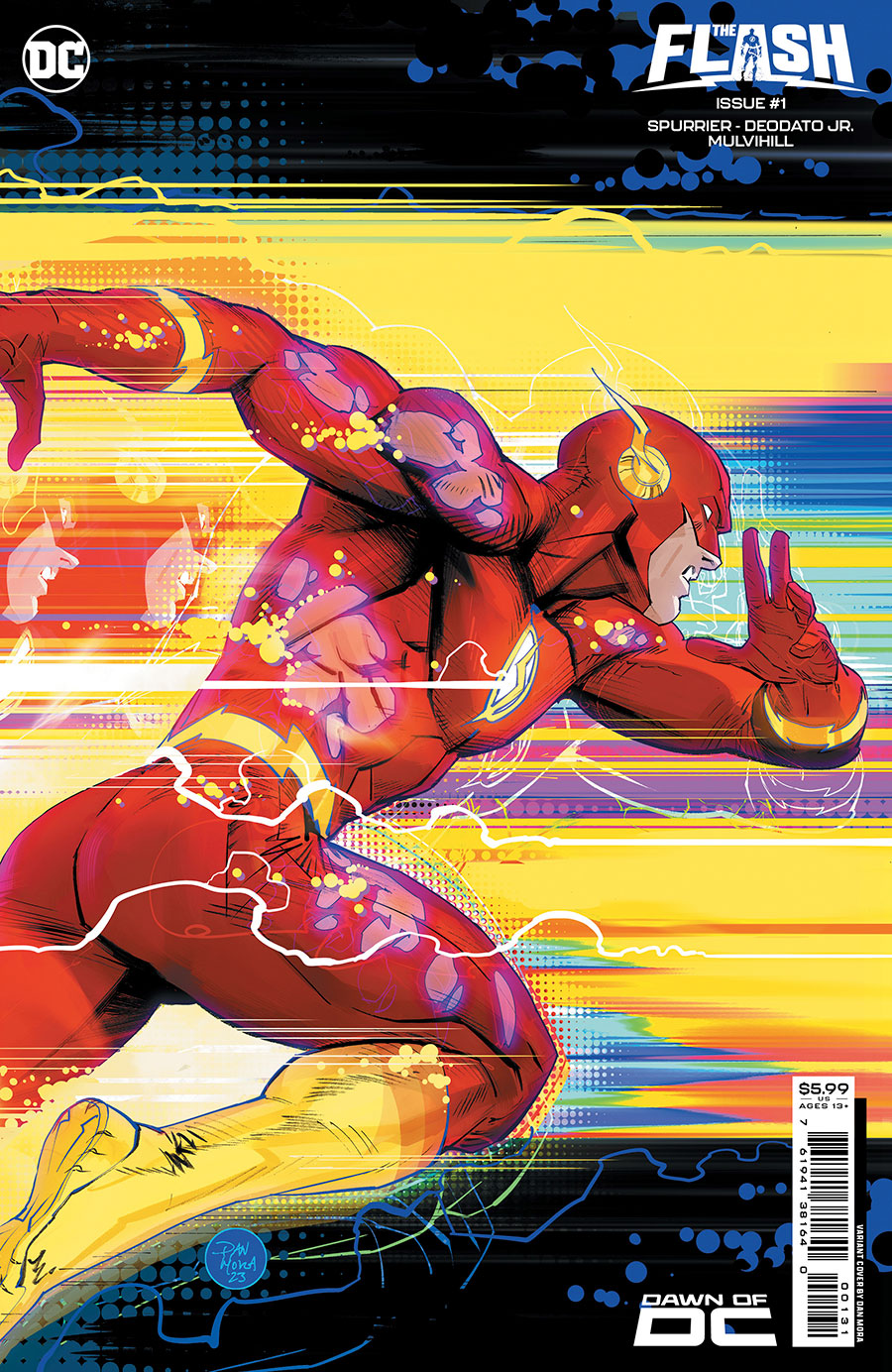 Flash Vol 6 #1 Cover C Variant Dan Mora Card Stock Cover