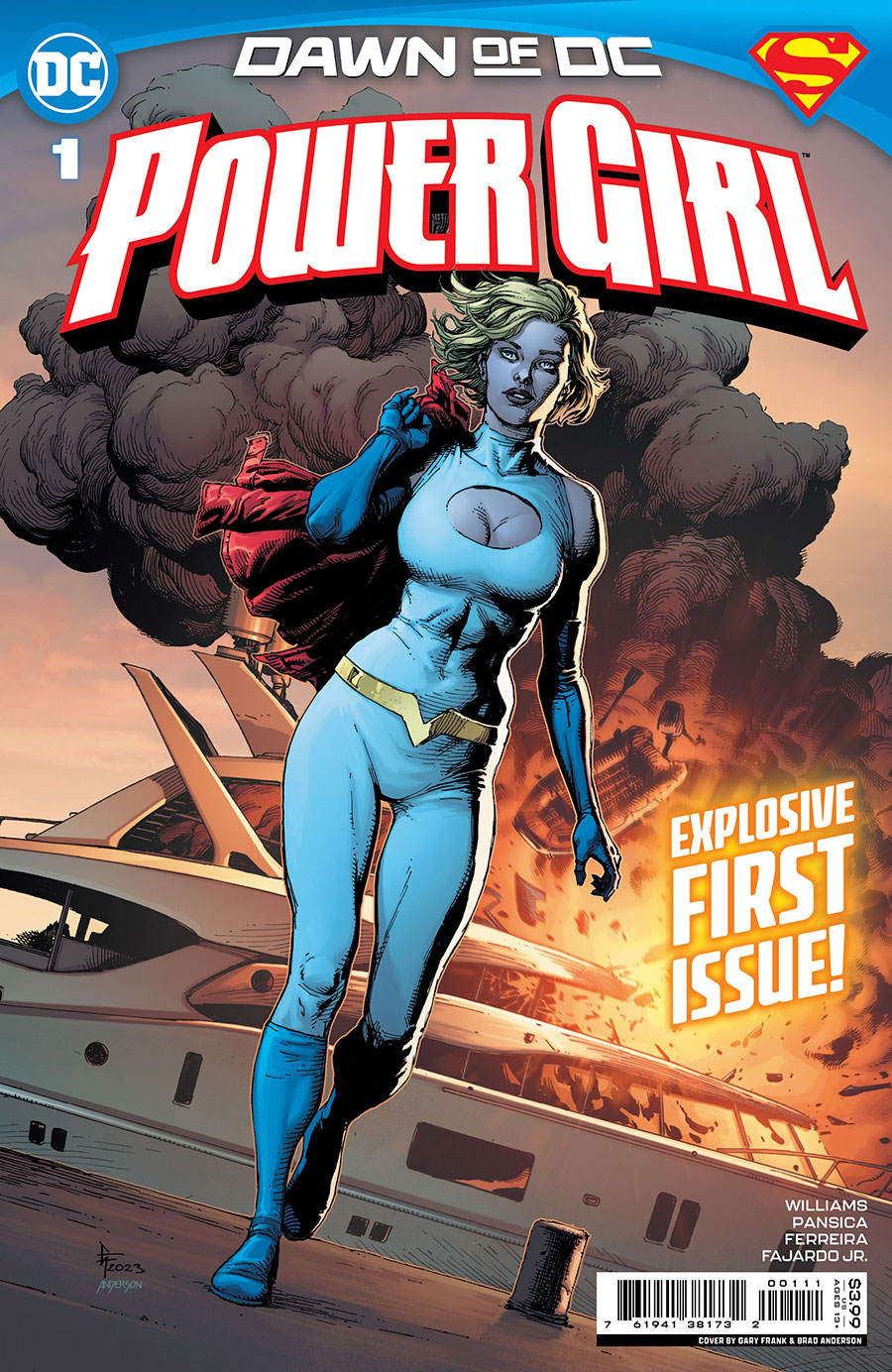 Power Girl Vol 3 #1 Cover A Regular Gary Frank Cover