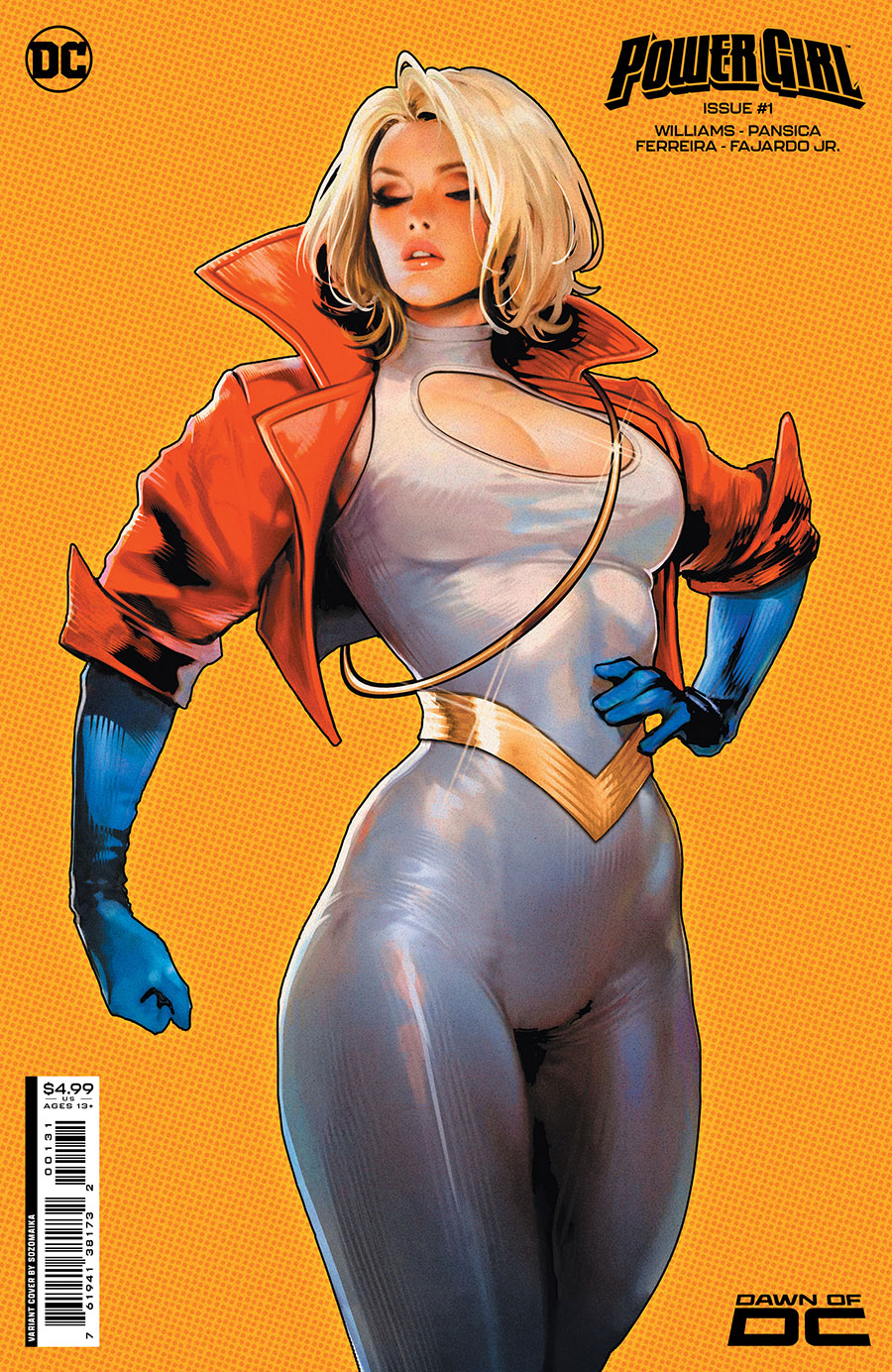 Power Girl Vol 3 #1 Cover C Variant Sozomaika Card Stock Cover