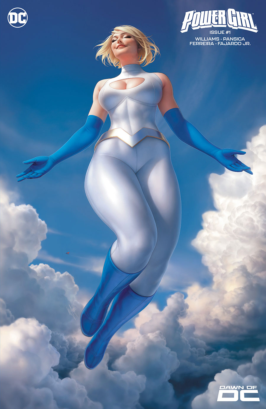 Power Girl Vol 3 #1 Cover E Variant Warren Louw Foil Cover