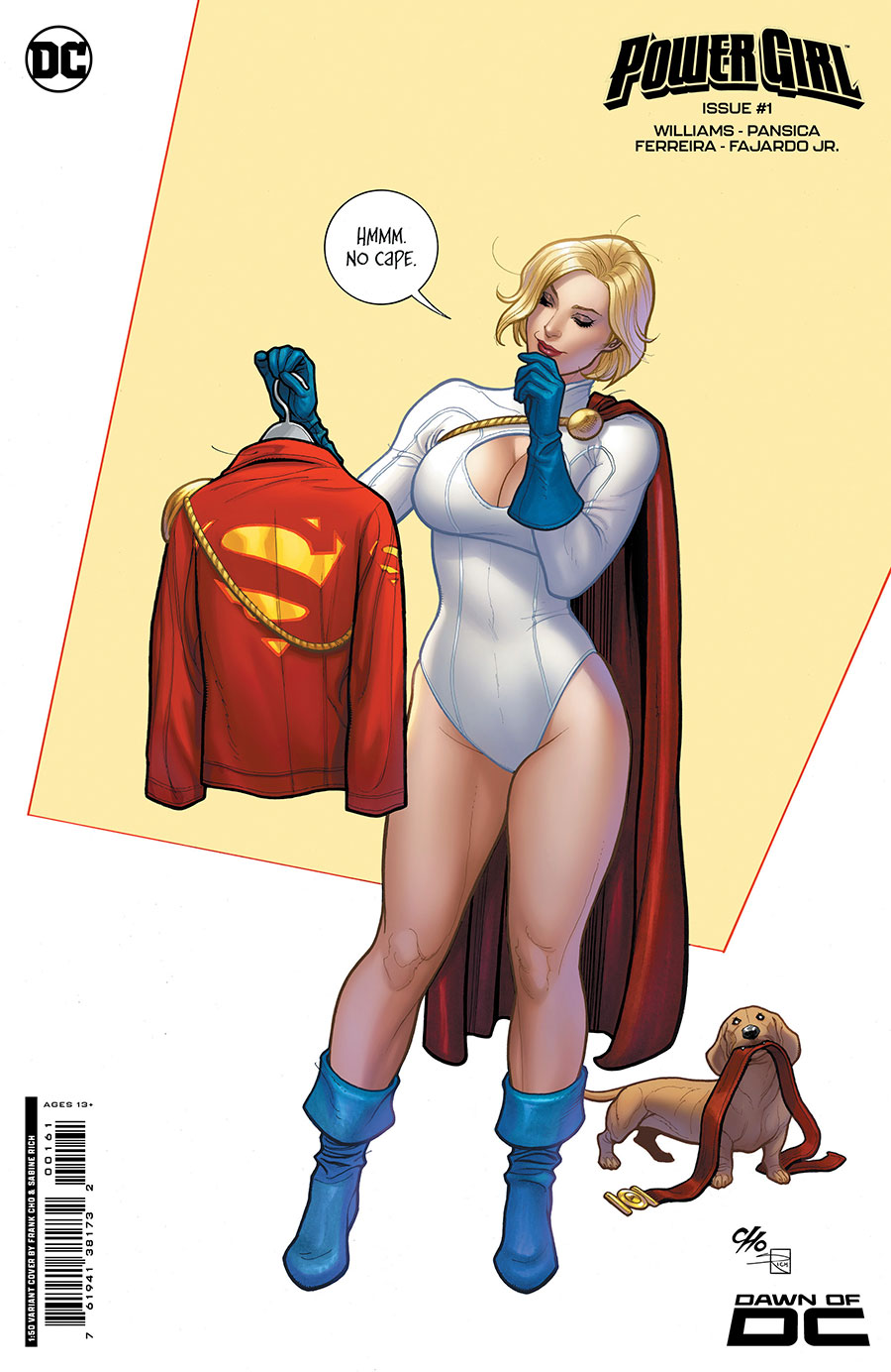 Power Girl Vol 3 #1 Cover G Incentive Frank Cho Card Stock Variant Cover