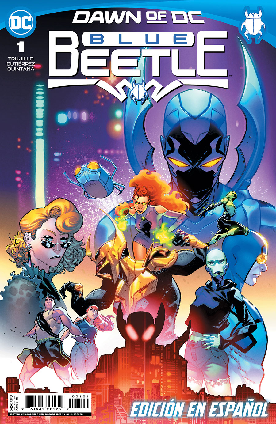 Blue Beetle (DC) Vol 5 #1 Cover D Spanish Language Version