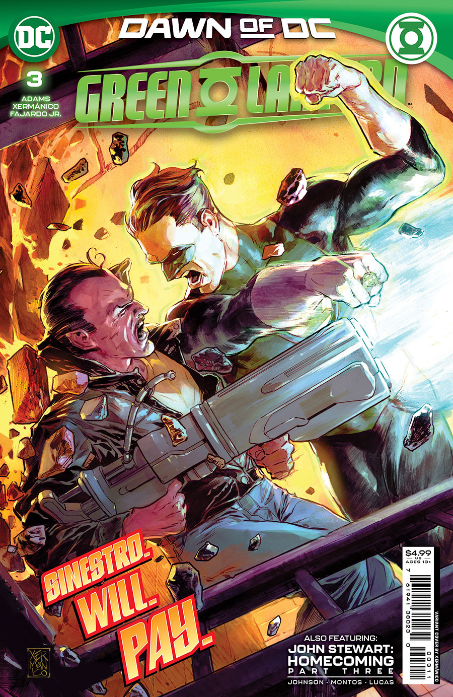 Green Lantern Vol 8 #3 Cover A Regular Xermanico Cover