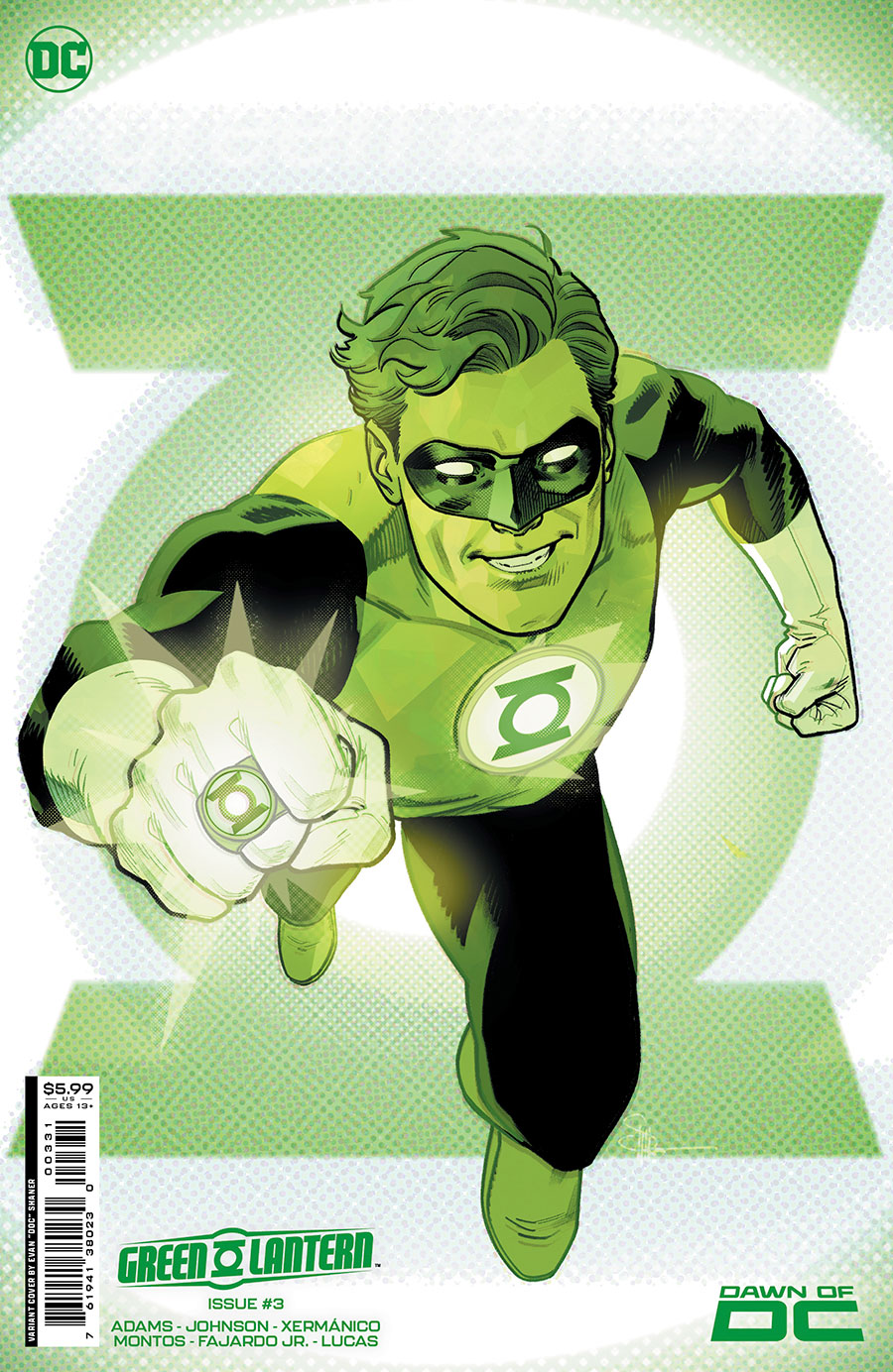 Green Lantern Vol 8 #3 Cover B Variant Evan Doc Shaner Card Stock Cover