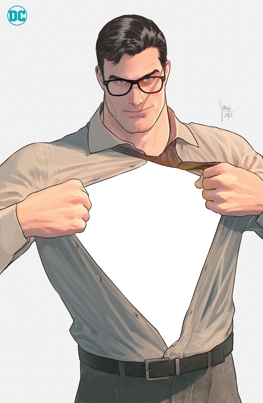 Superman Vol 7 #6 Cover F Variant Mikel Janin Costume Acetate Cover