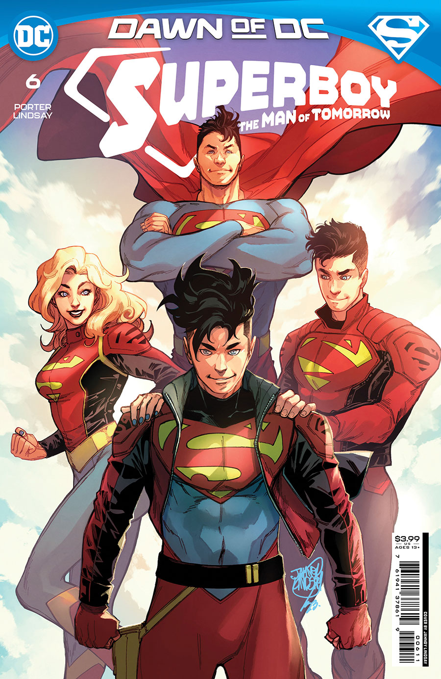 Superboy The Man Of Tomorrow #6 Cover A Regular Jahnoy Lindsay Cover