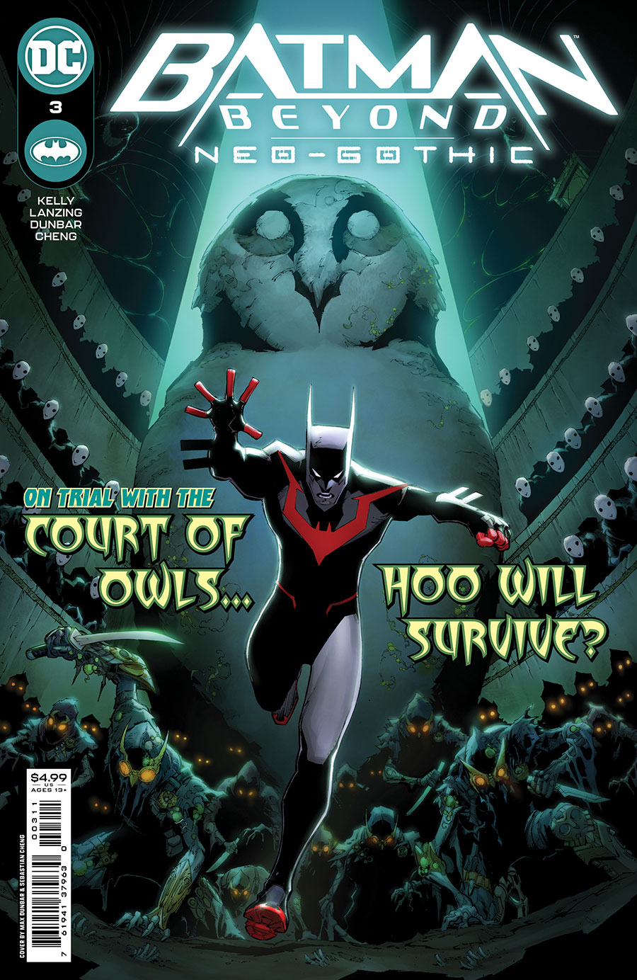 Batman Beyond Neo-Gothic #3 Cover A Regular Max Dunbar Cover