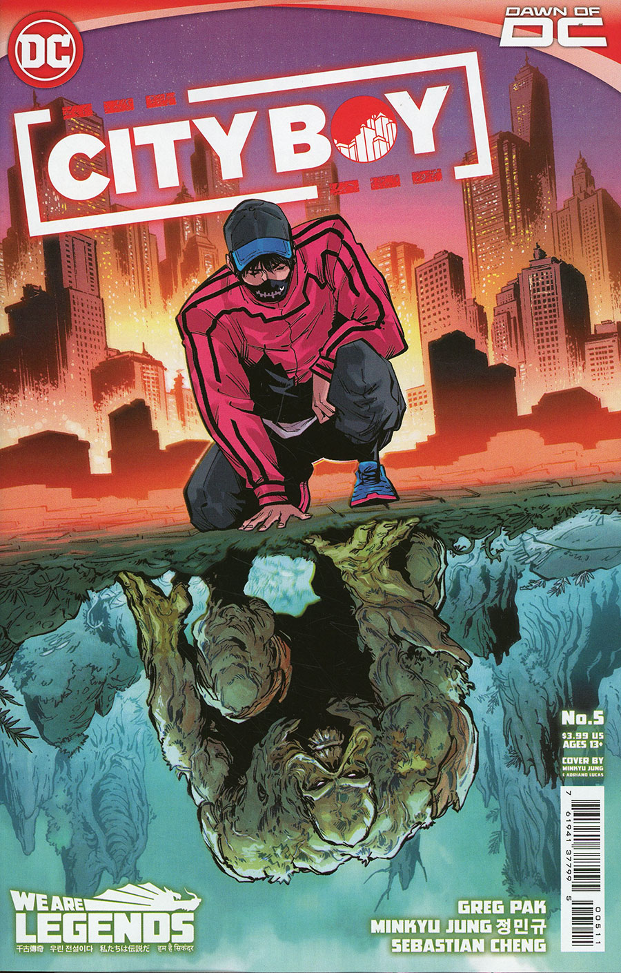 City Boy #5 Cover A Regular Minkyu Jung Cover