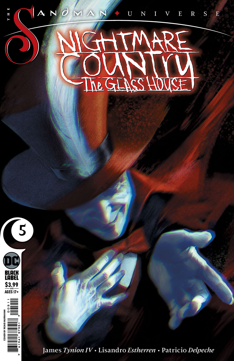 Sandman Universe Nightmare Country The Glass House #5 Cover A Regular Reiko Murakami Cover