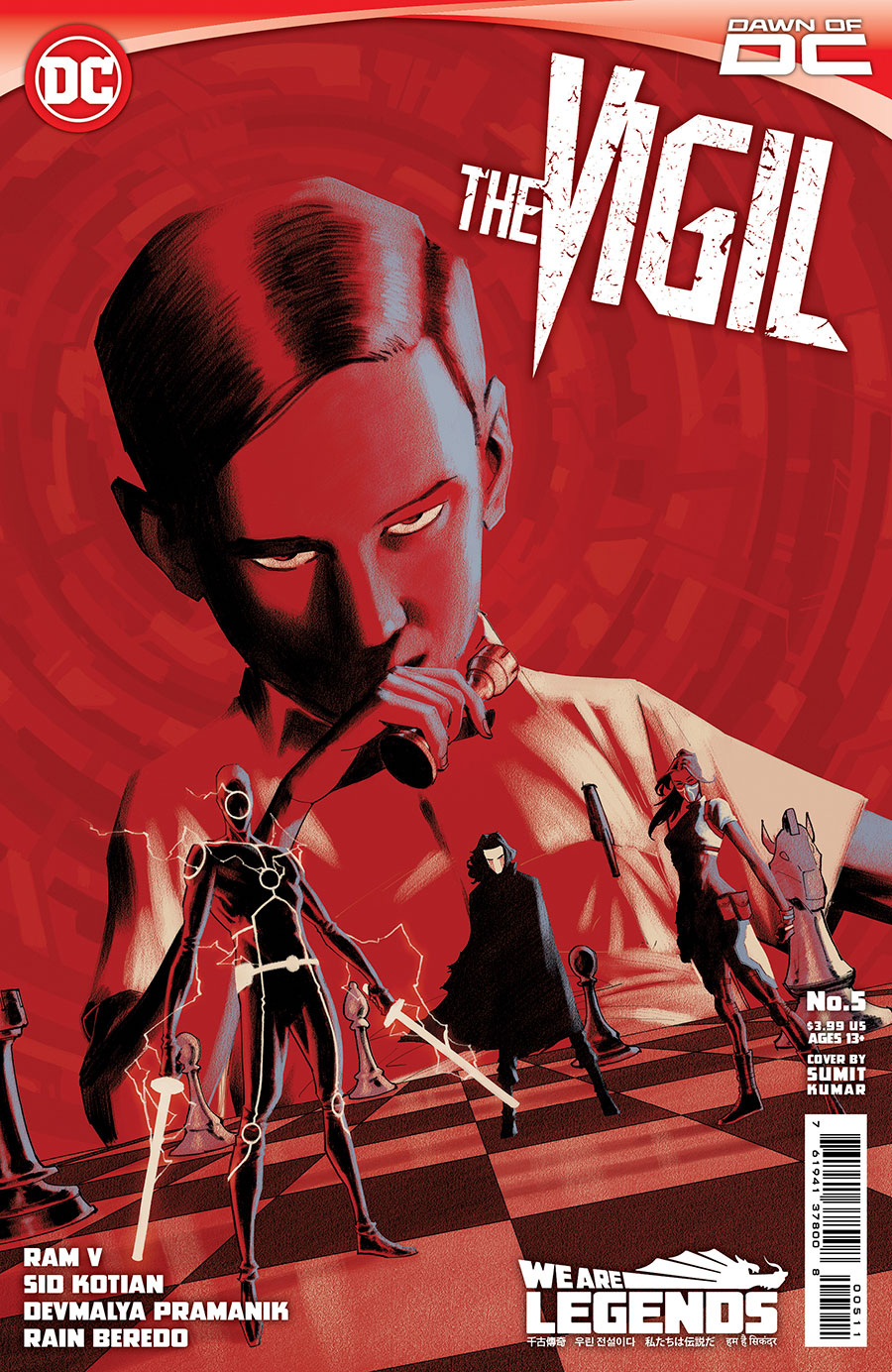 Vigil #5 Cover A Regular Sumit Kumar Cover