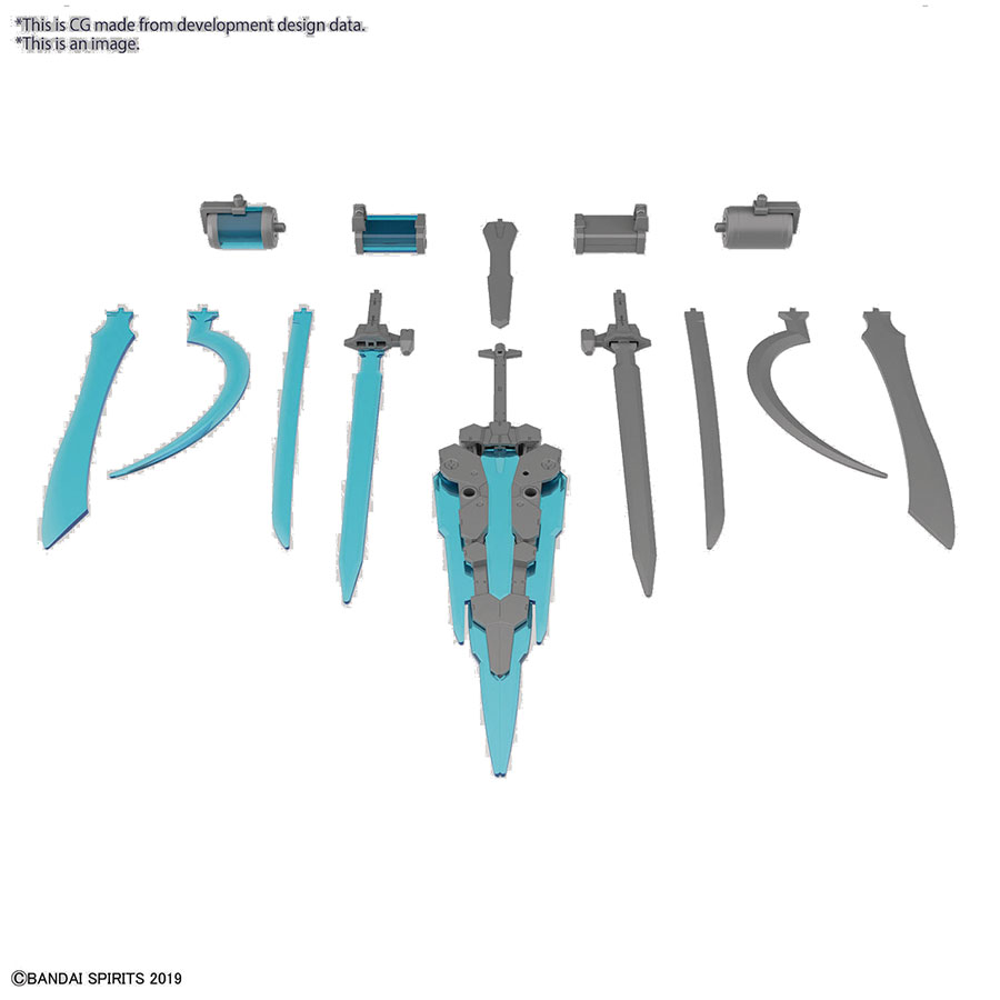 30 Minutes Missions Weapons 1/144 Kit #W-24 Customize Weapons (Energy Weapon)
