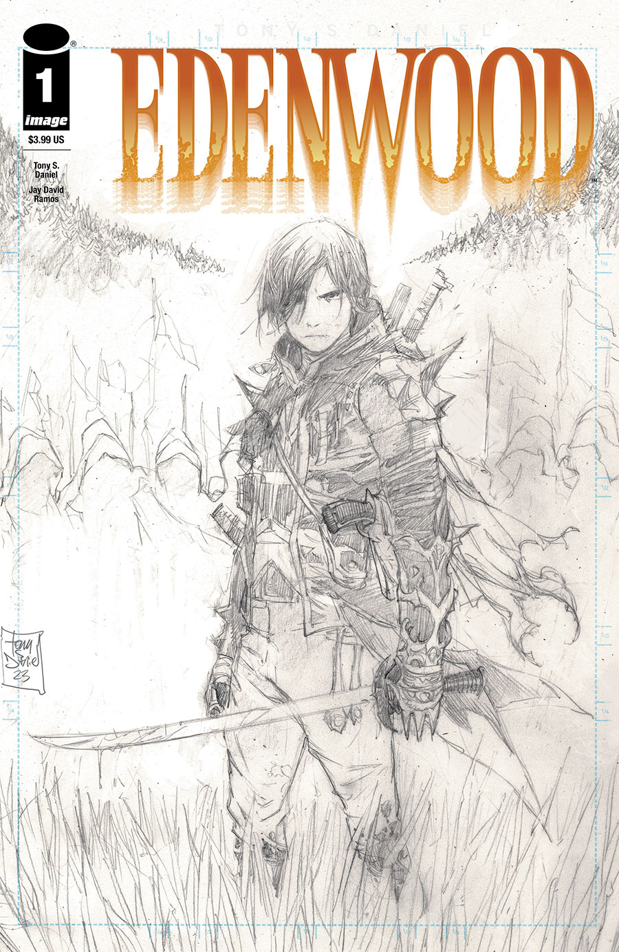 Edenwood #1 Cover E Incentive Tony S Daniel Variant Cover