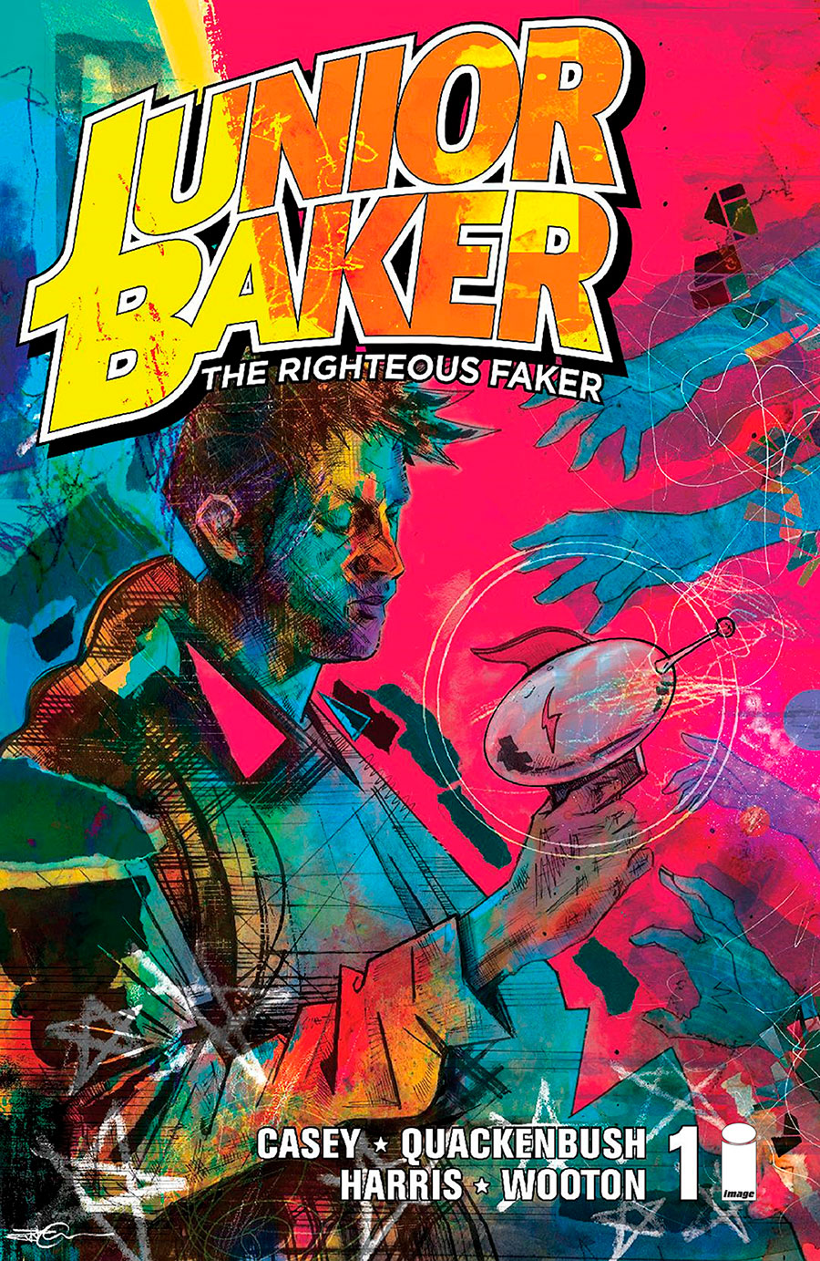 Junior Baker The Righteous Faker #1 Cover A Regular Ryan Quackenbush Cover
