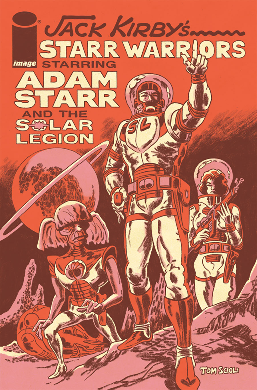 Jack Kirbys Starr Warriors Adventures Of Adam Starr And The Solar Legion #1 (One Shot)