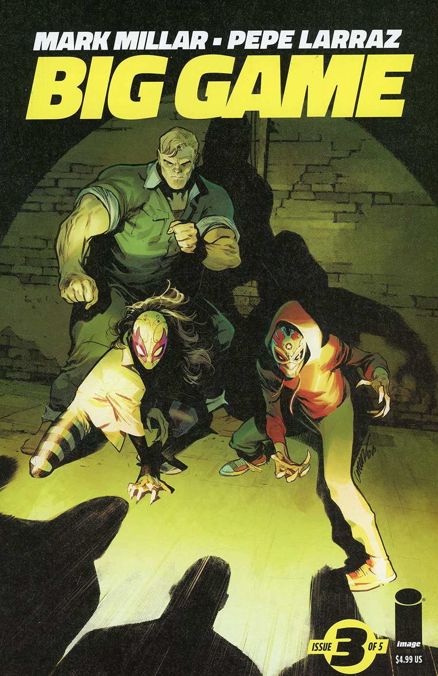 Big Game #3 Cover A Regular Pepe Larraz Cover