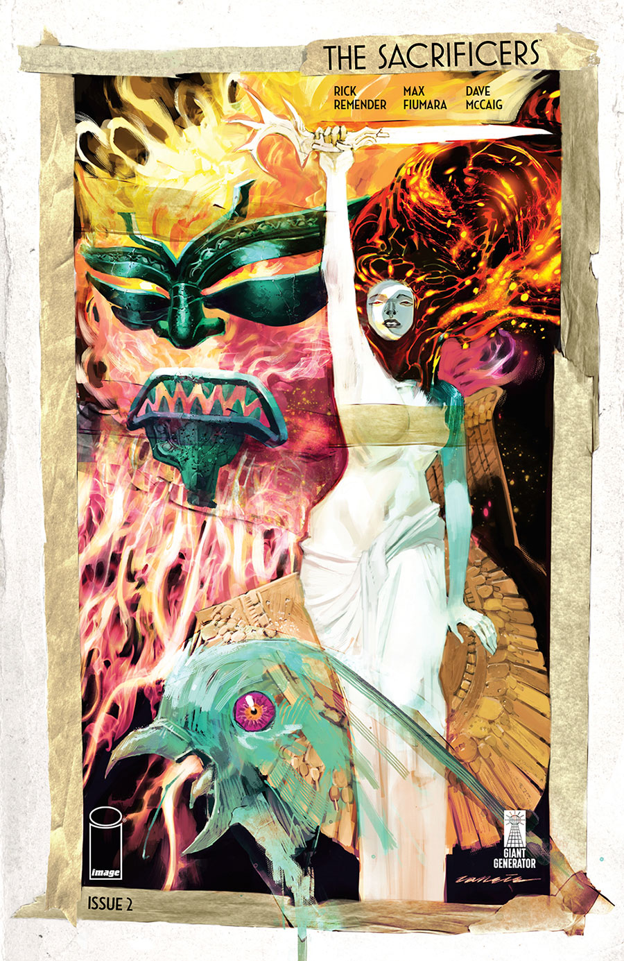 Sacrificers #2 Cover B Incentive Eric Canete Variant Cover