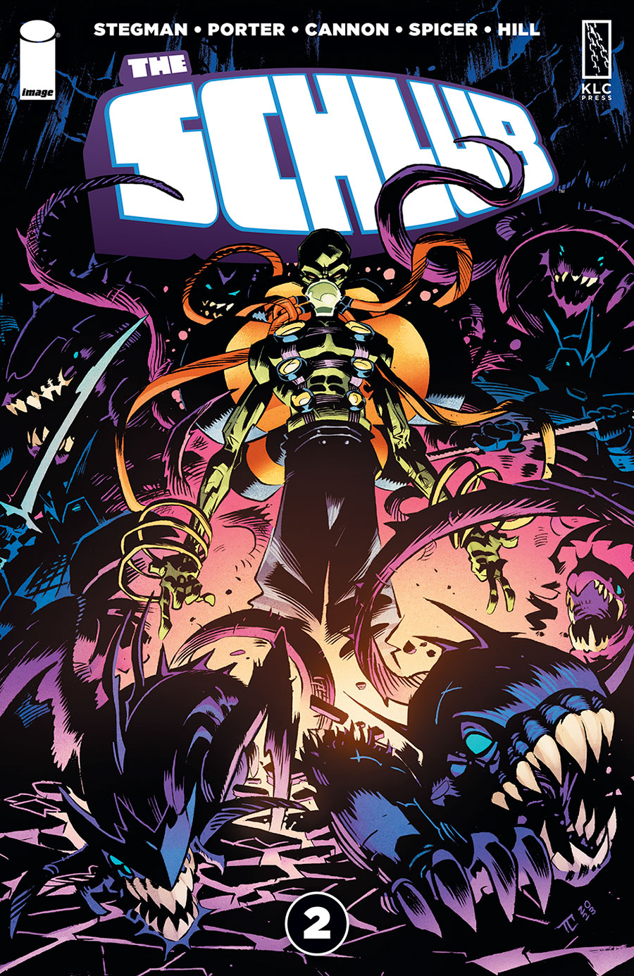Schlub #2 Cover A Regular Tyrell Cannon Cover