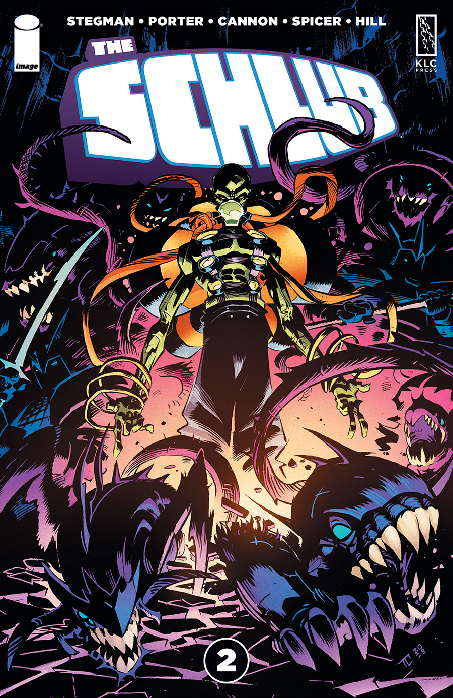 Schlub #2 Cover E Incentive Tyrell Cannon Foil Cover