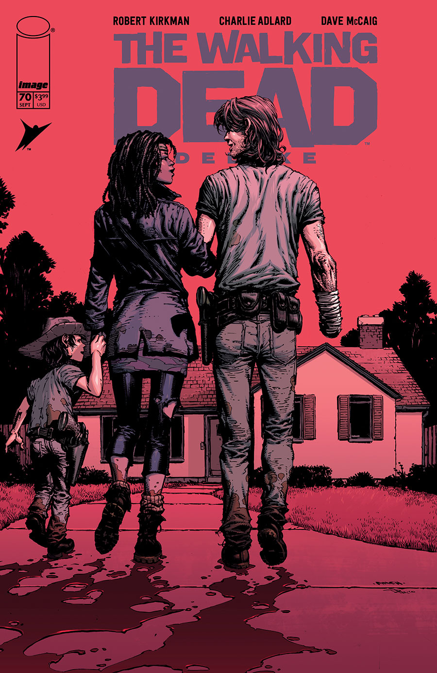 Walking Dead Deluxe #70 Cover A Regular David Finch & Dave McCaig Cover