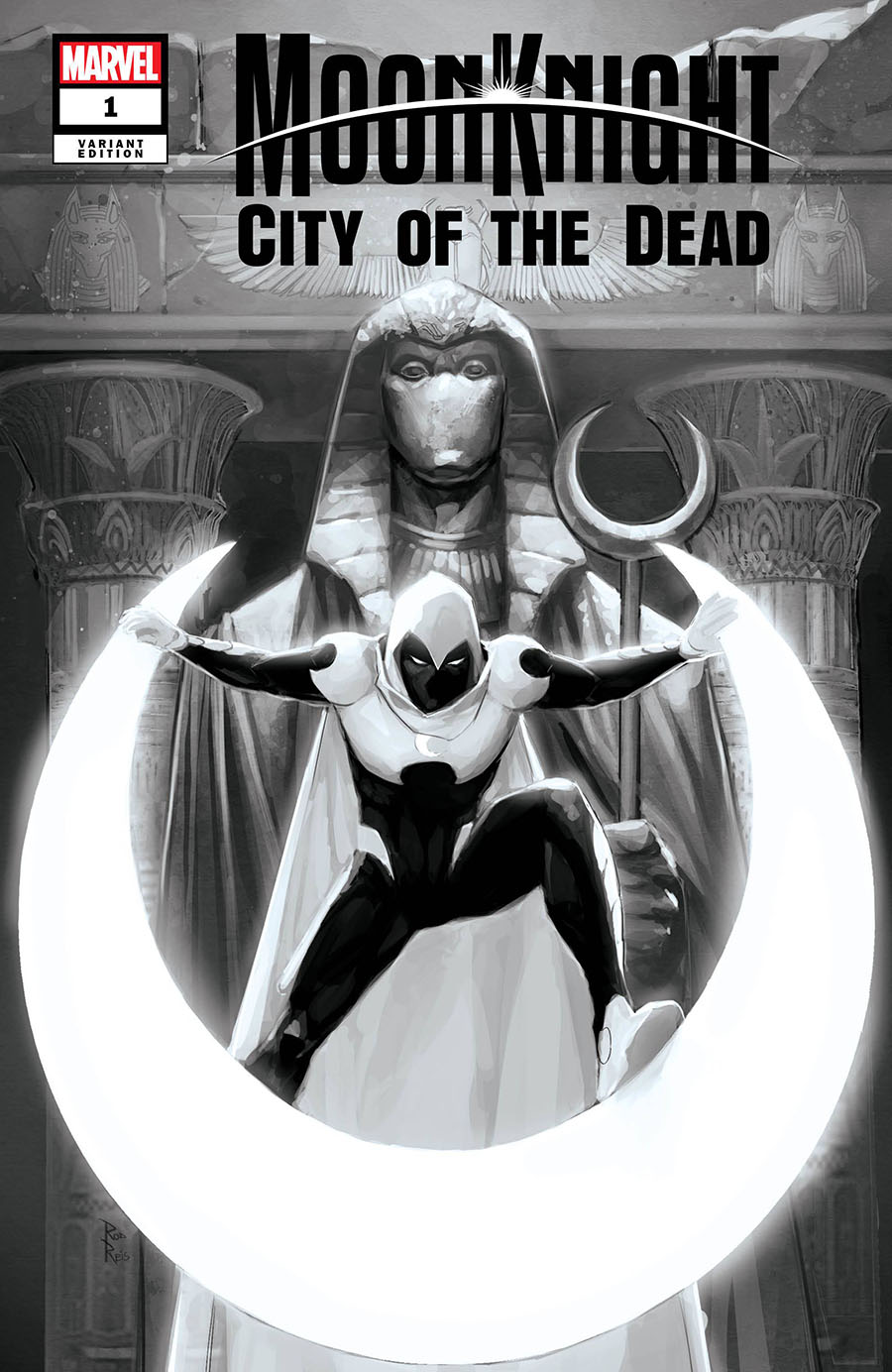 Moon Knight City Of The Dead #2 Cover G SDCC 2023 Exclusive Rod Reis Variant Cover (Limit 1 Per Customer)