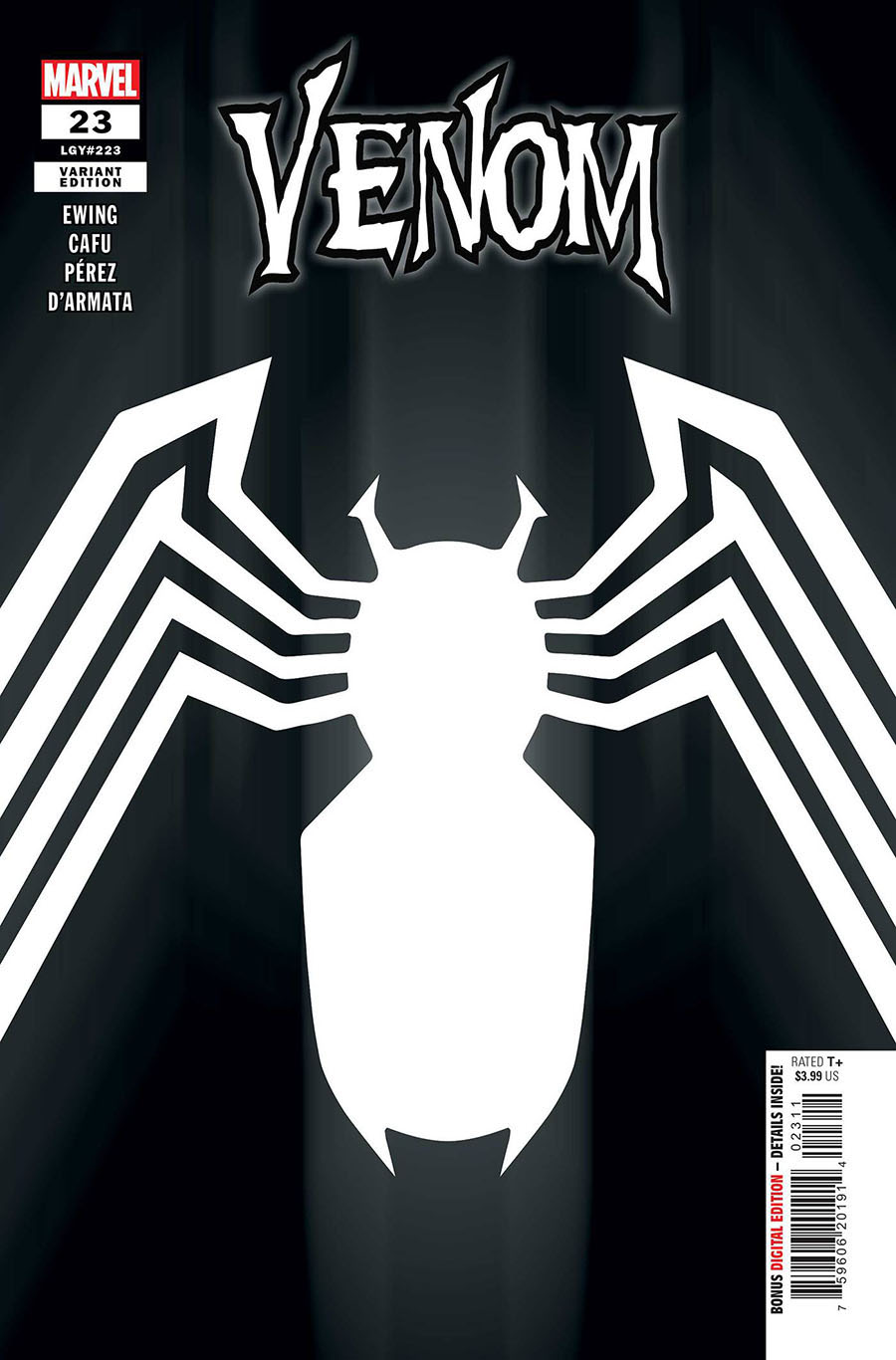 Venom Vol 5 #23 Cover H Variant Insignia Cover
