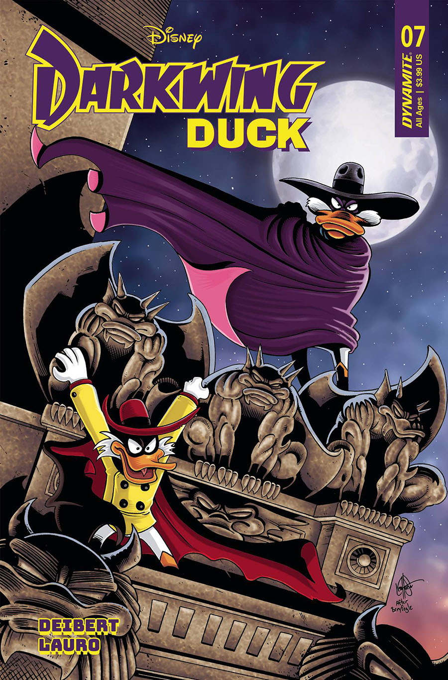 Darkwing Duck Vol 3 #7 Cover R Variant Ken Haeser Cover