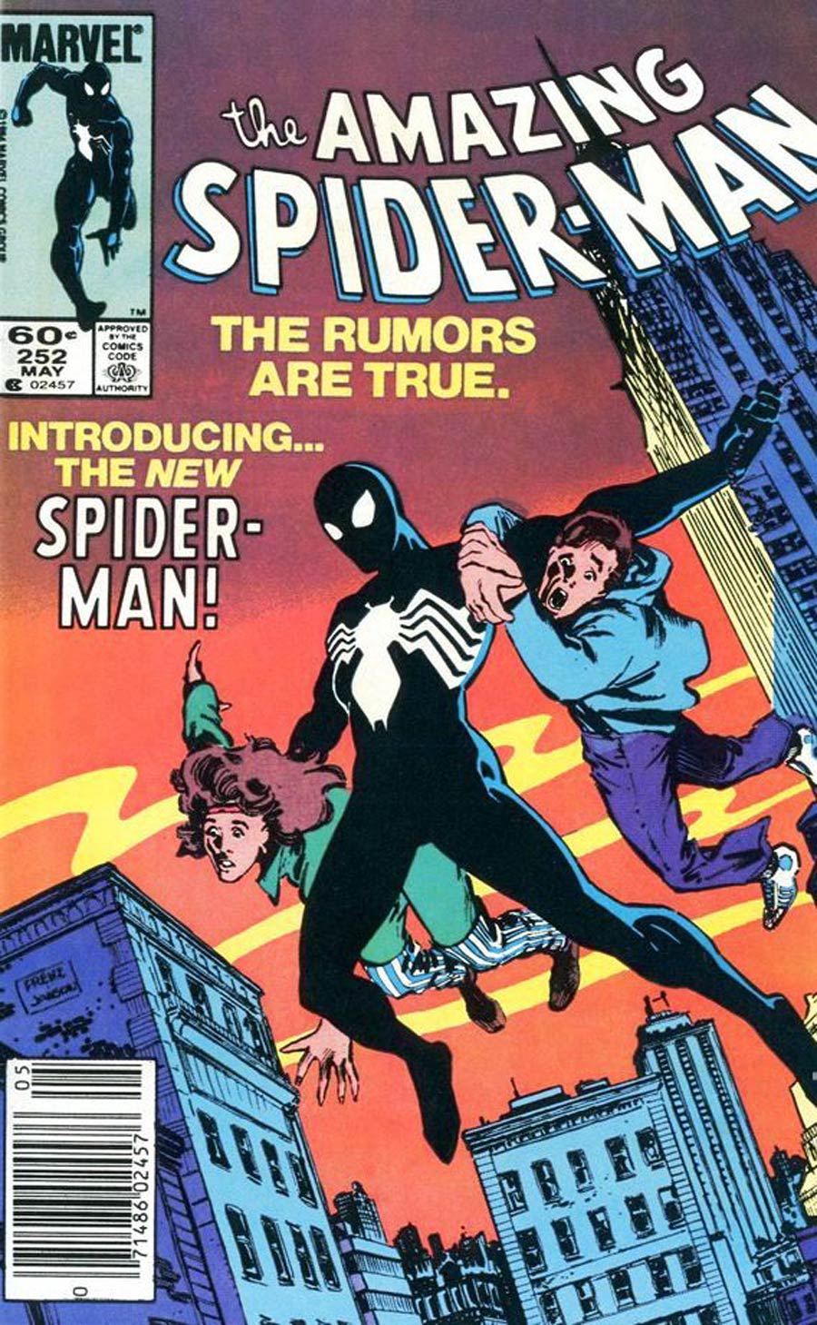 Amazing Spider-Man #252 Cover G Newsstand Edition