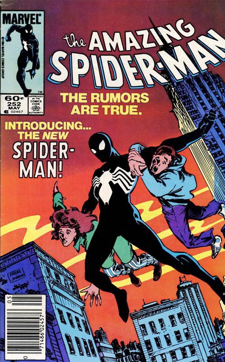 Amazing Spider-Man #252 Cover H Mark Jewelers Insert Variant