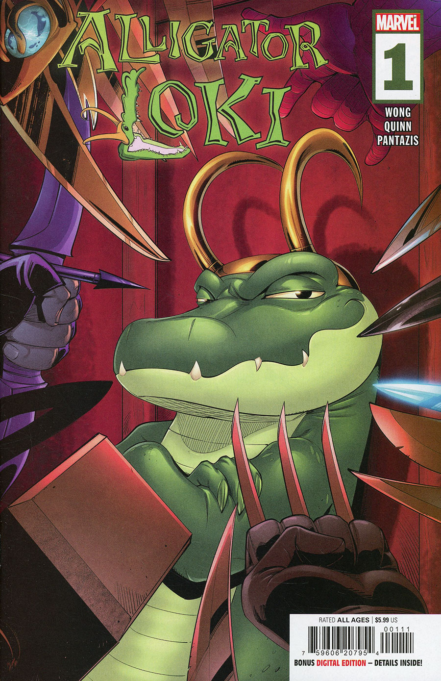 Alligator Loki #1 (One Shot) Cover A Regular Bob Quinn Cover