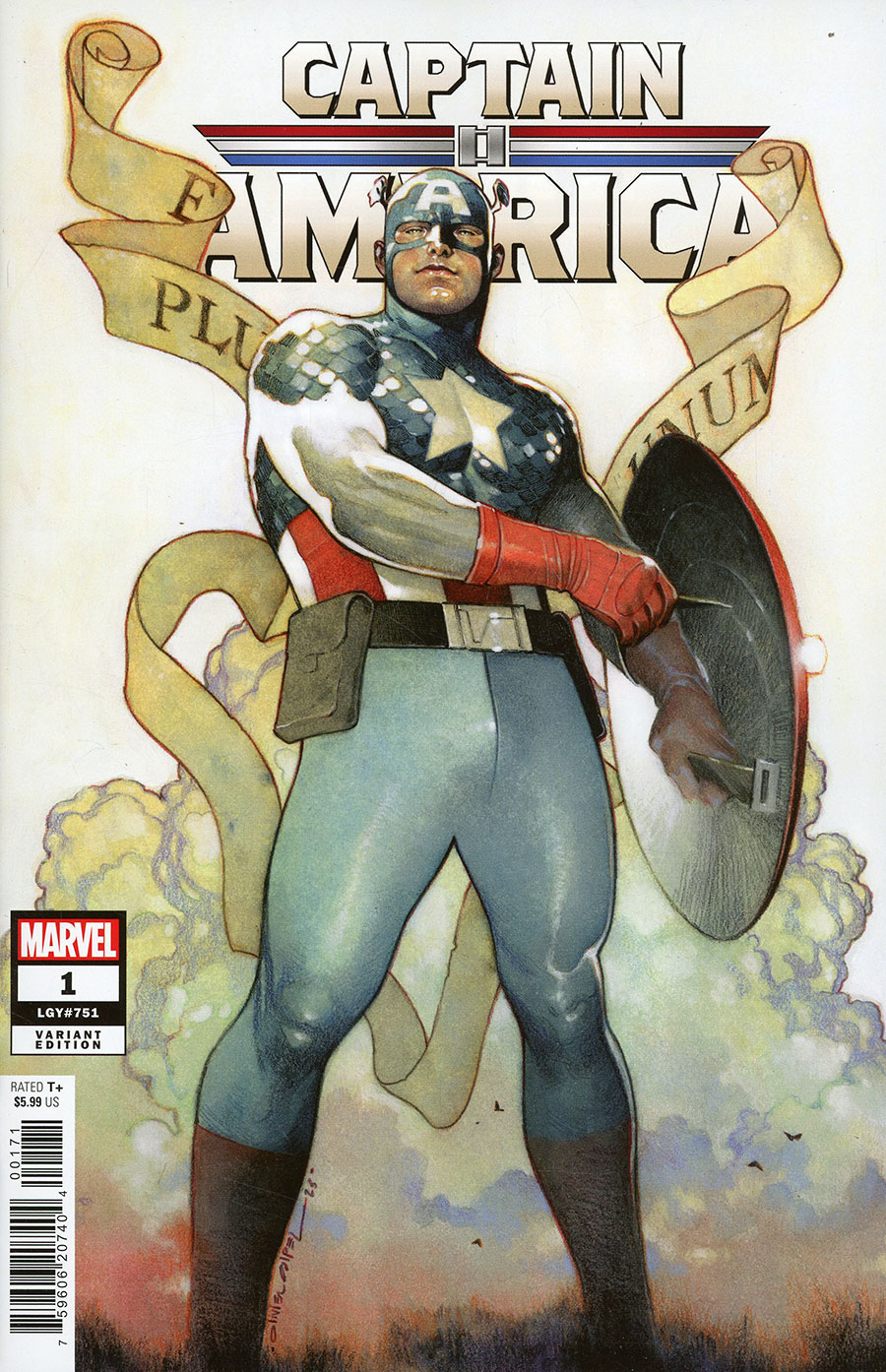 Captain America Vol 10 #1 Cover G Variant Olivier Coipel Cover