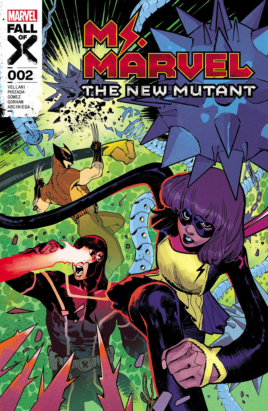 Ms Marvel The New Mutant #2 Cover A Regular Sara Pichelli Cover