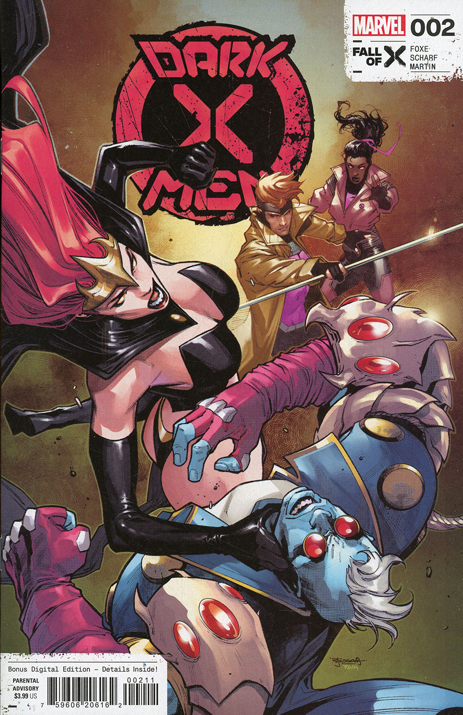 Dark X-Men Vol 2 #2 Cover A Regular Stephen Segovia Cover (Fall Of X Tie-In)