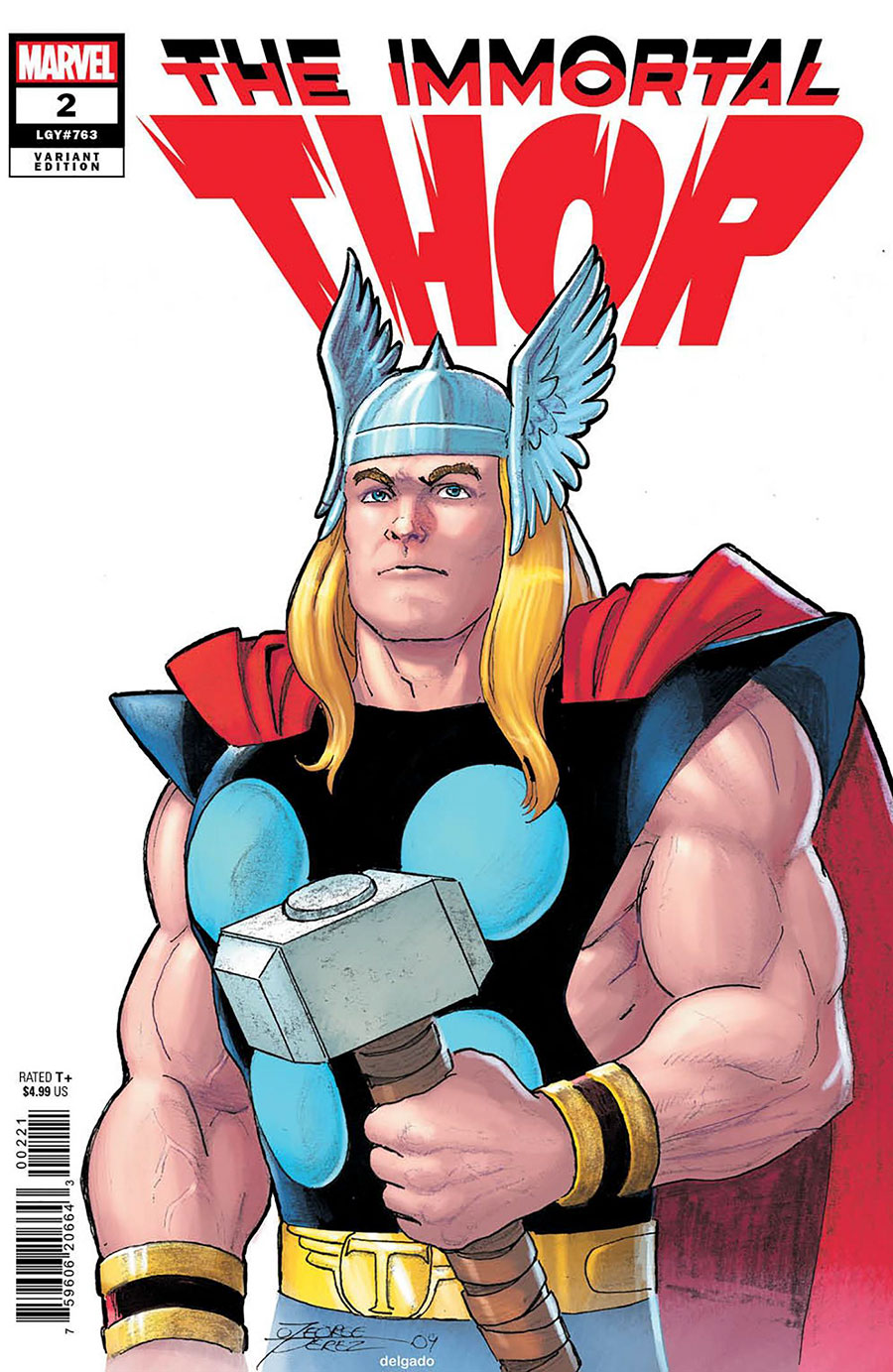 Immortal Thor #2 Cover B Variant George Perez Cover