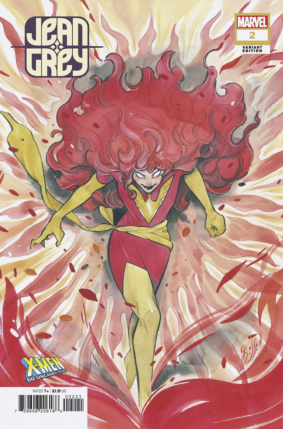 Jean Grey Vol 2 #2 Cover B Variant Peach Momoko X-Men 60th Anniversary Cover (Fall Of X Tie-In)