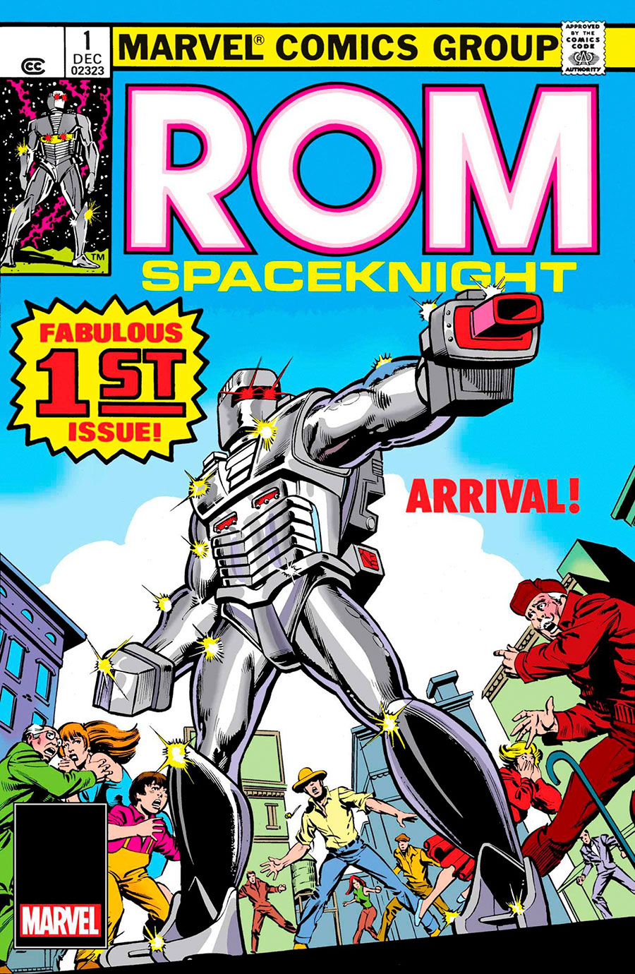 Rom #1 Cover B Facsimile Edition Regular Frank Miller Cover