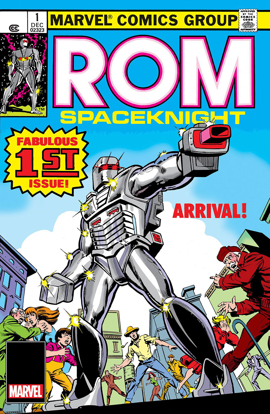 Rom #1 Cover D Facsimile Edition Variant Frank Miller Foil Cover