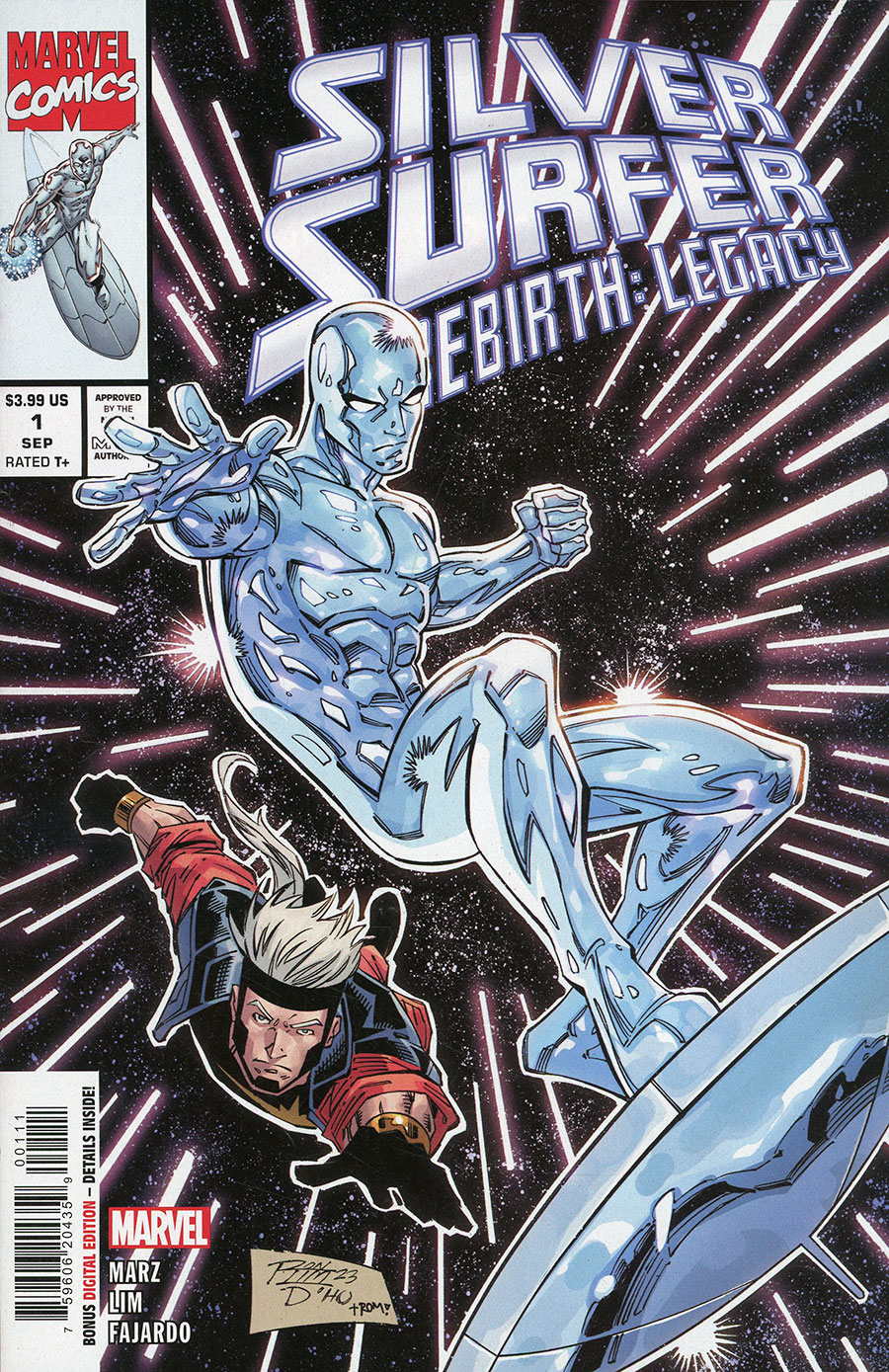 Silver Surfer Rebirth Legacy #1 Cover A Regular Ron Lim Cover