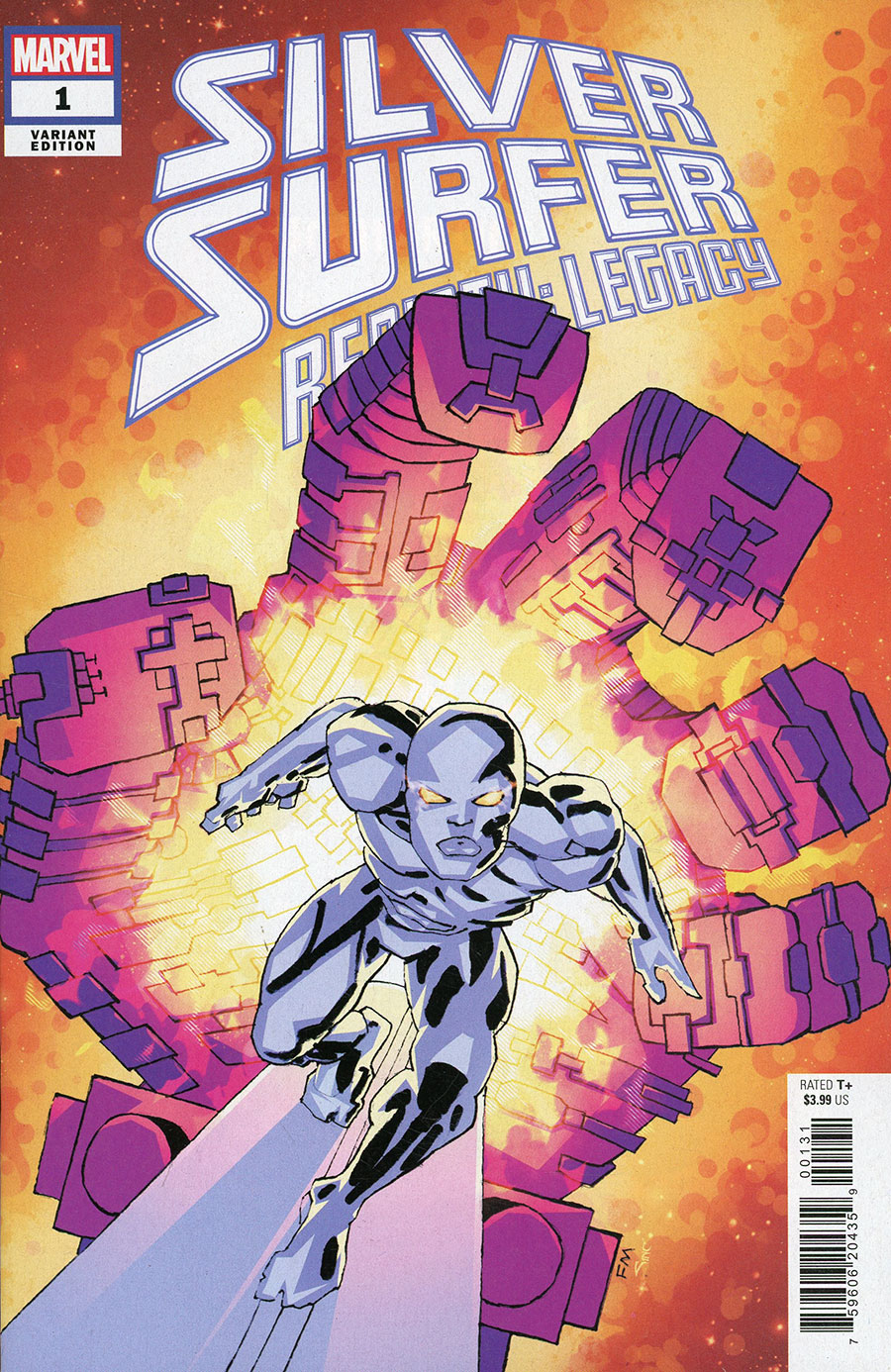 Silver Surfer Rebirth Legacy #1 Cover C Variant Frank Miller Cover