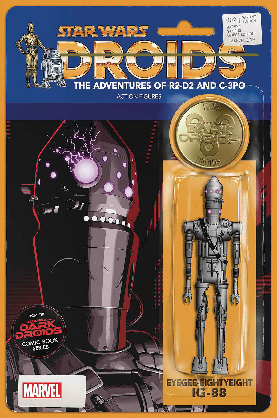 Star Wars Dark Droids #2 Cover D Variant John Tyler Christopher Action Figure Cover