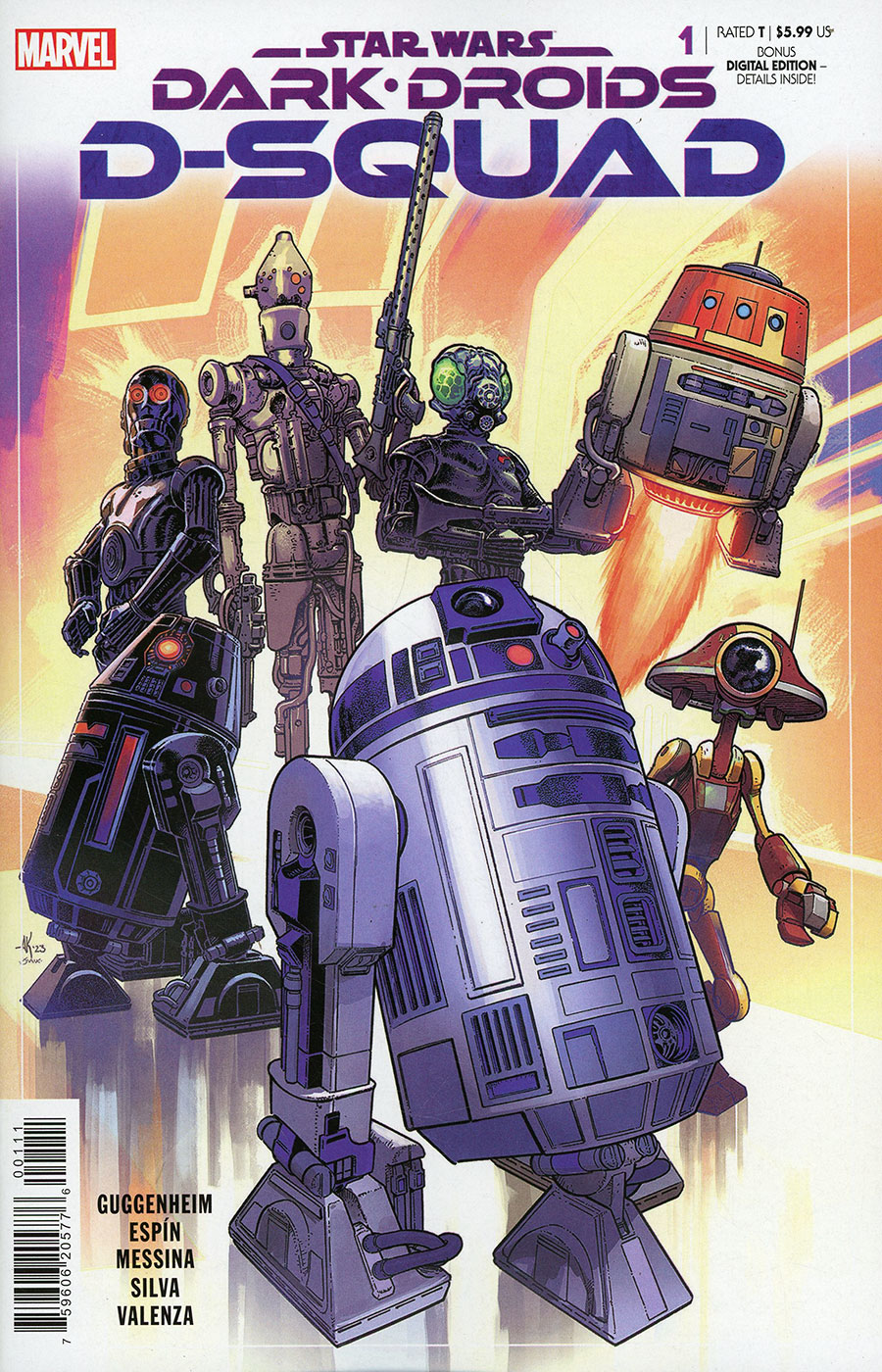 Star Wars Dark Droids D-Squad #1 Cover A Regular Aaron Kuder Cover