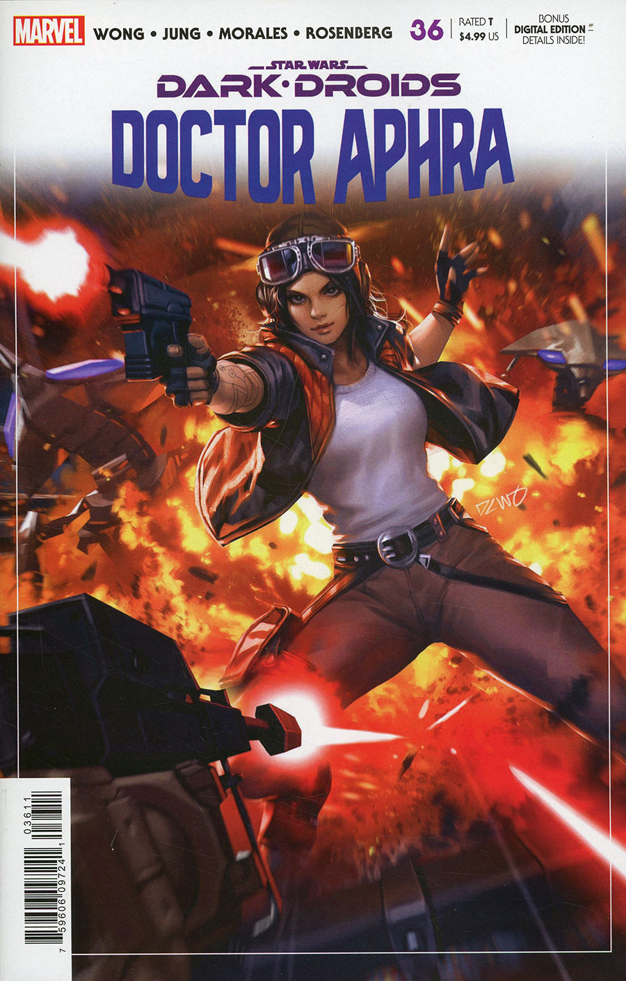 Star Wars Doctor Aphra Vol 2 #36 Cover A Regular Derrick Chew Cover (Dark Droids Tie-In)