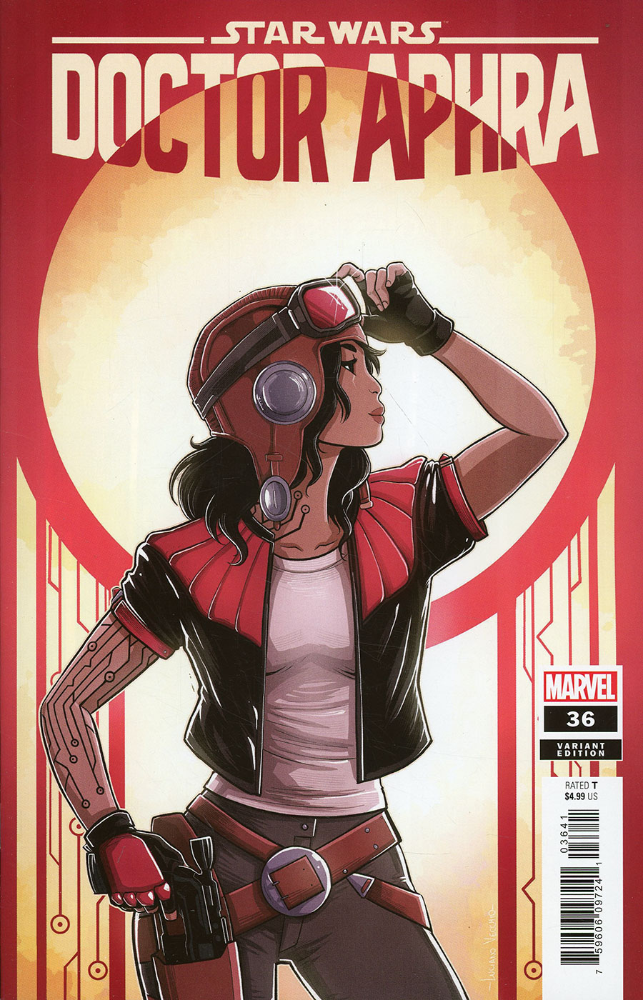 Star Wars Doctor Aphra Vol 2 #36 Cover E Variant Luciano Vecchio Cover (Dark Droids Tie-In)